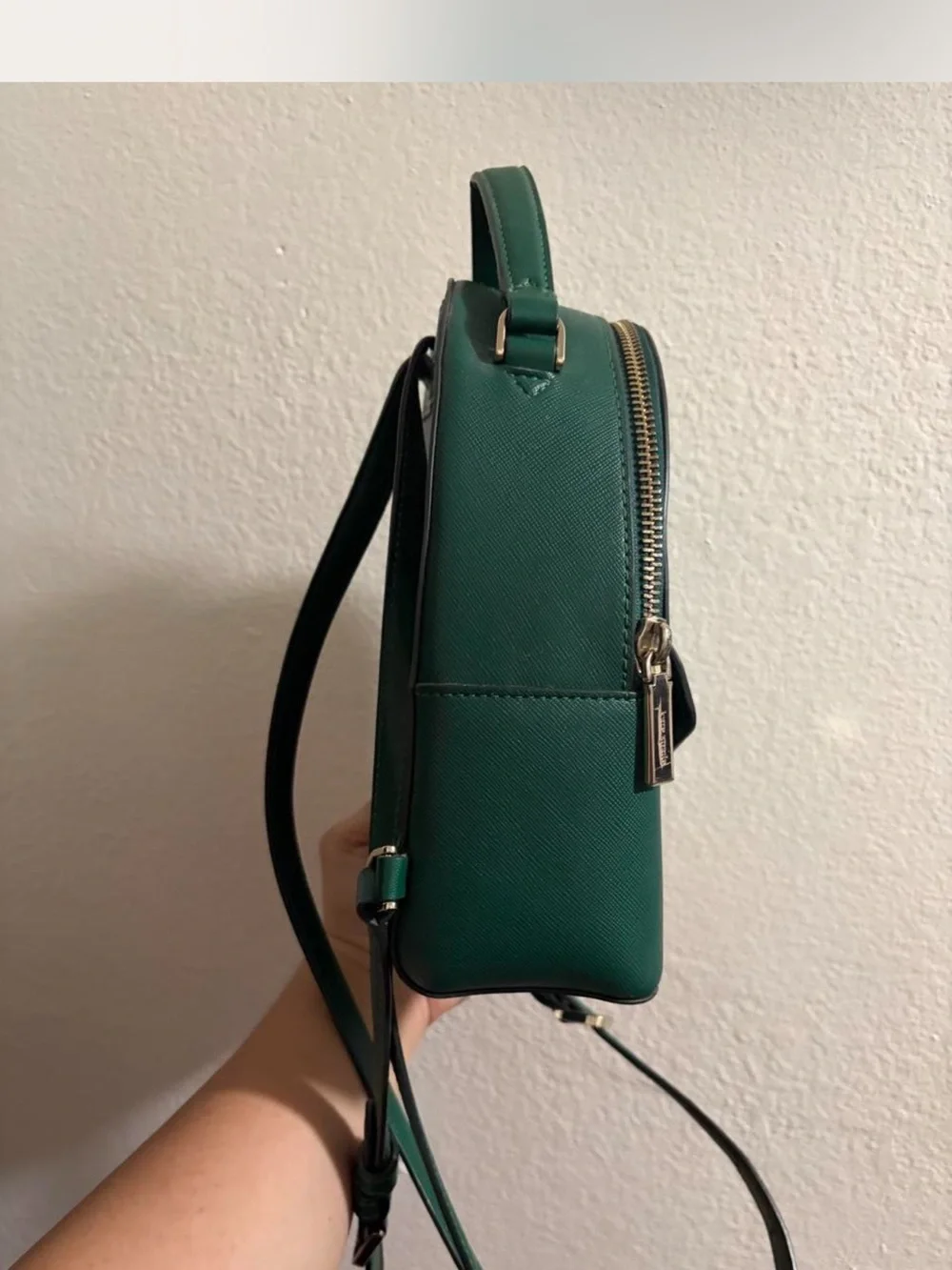 kate spade emerald green mini backpack